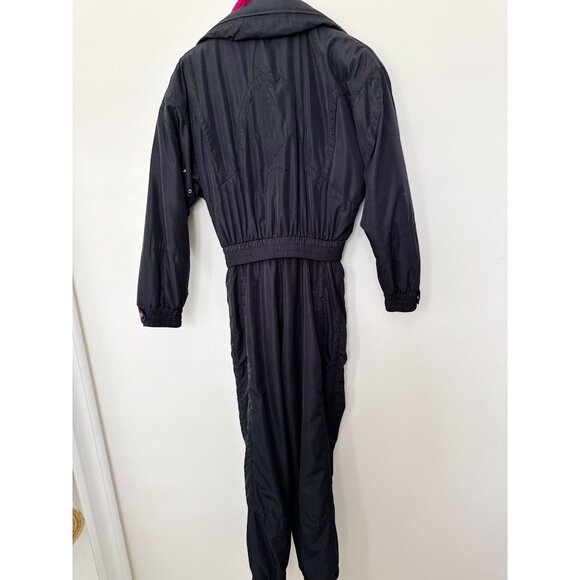 Bogner Luxury Retro Vintage 80s 90s Skiwear Ski Suit Two Piece Snowsuit Black S - Picture 3 of 12